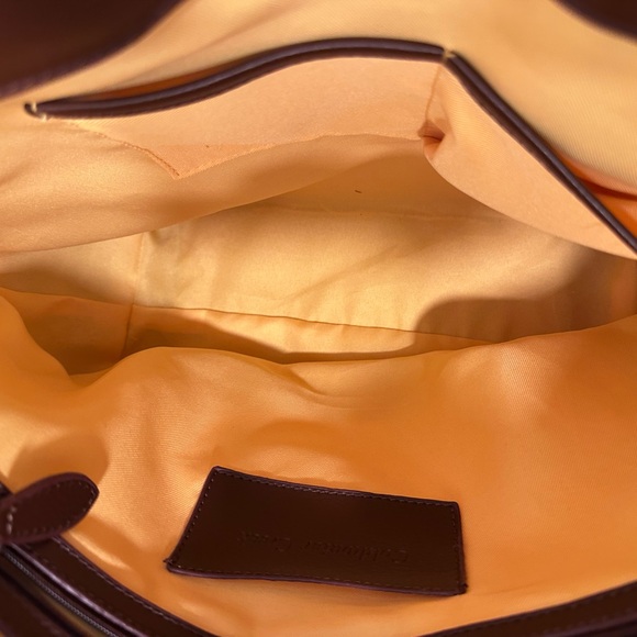 Coldwater Creek Yellow and Brown Tote Bag - Picture 8 of 9